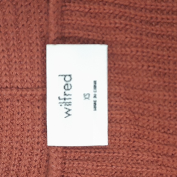 Wilfred Aritzia Long Knit Cardigan XS Brown #137 - Picture 5 of 7